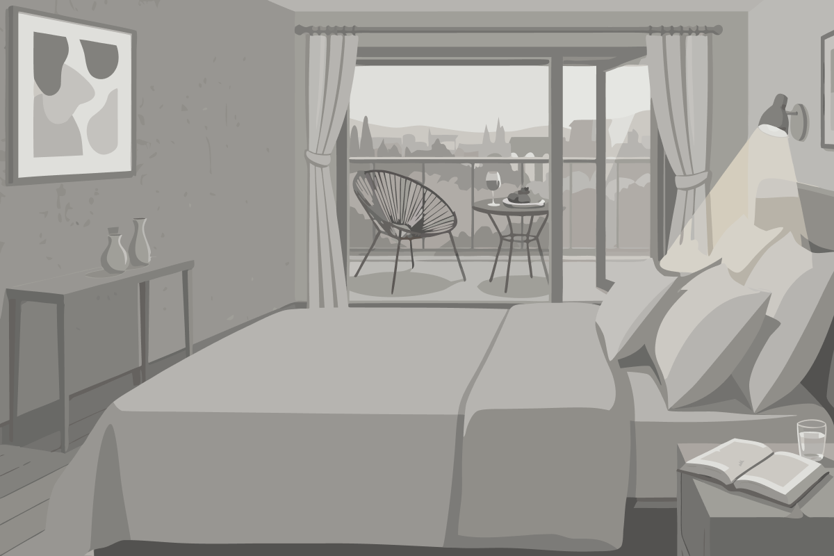 Chambre Double - Non-Fumeurs